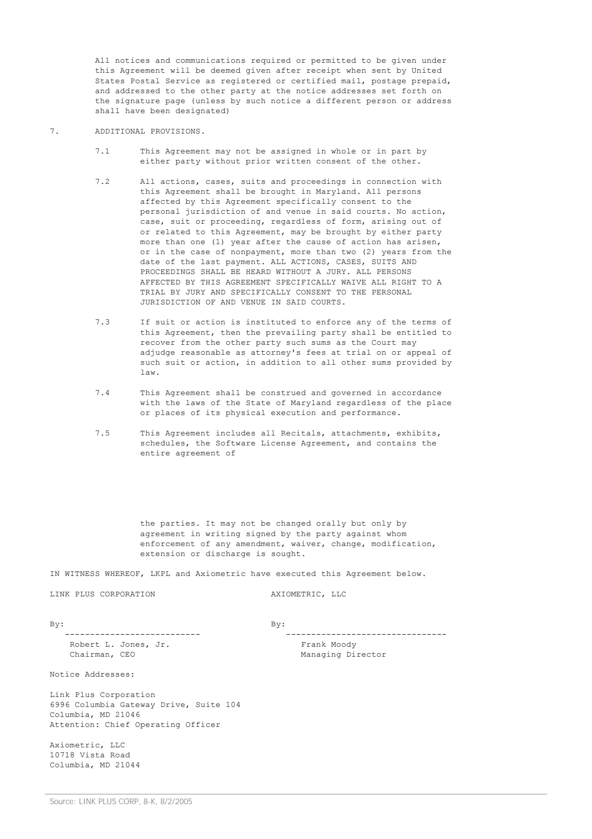 Contract — page 6
